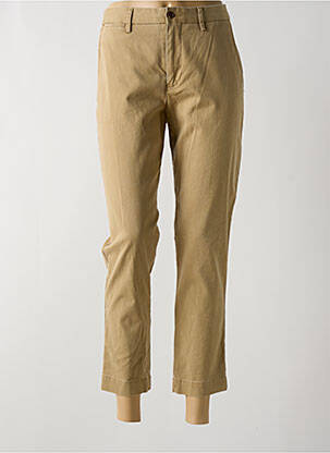 Pantalon 7/8 stretch taille normale beige RALPH LAUREN femme