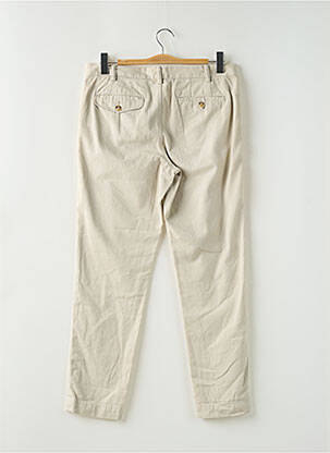 Pantalon chino tissage popeline taille normale beige RALPH LAUREN femme