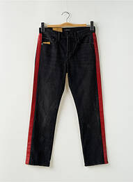 Jeans coupe droite taille haute taille haute noir RALPH LAUREN femme