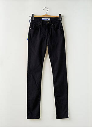 Jeans coupe slim stretch taille haute noir JACOB COHEN femme