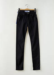 Jeans coupe slim stretch taille haute noir JACOB COHEN femme