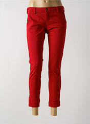 Pantalon 7/8 rouge TEDDY SMITH pour femme seconde vue