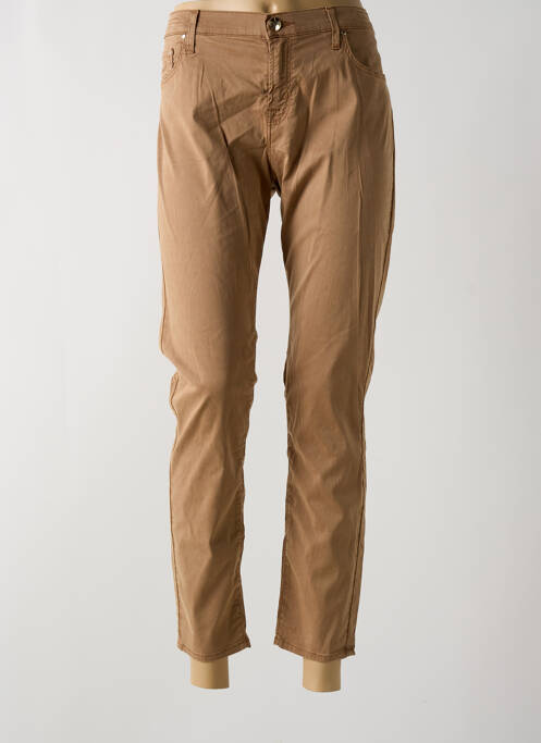 Pantalon 7/8 marron JACOB COHEN pour femme