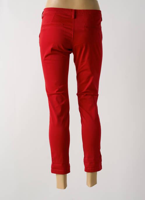 Pantalon 7/8 rouge TEDDY SMITH pour femme