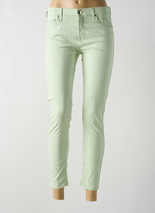 Pantalon 7/8 vert JACOB COHEN pour femme