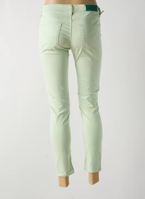 Pantalon 7/8 vert JACOB COHEN pour femme