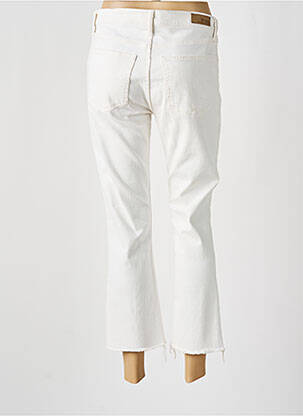 Jean coupe flare taille haute taille haute blanc RALPH LAUREN femme