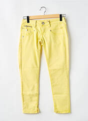 Pantalon 7/8 jaune FREEMAN T.PORTER pour femme seconde vue