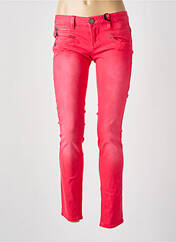 Pantalon slim rose FREEMAN T.PORTER pour femme seconde vue