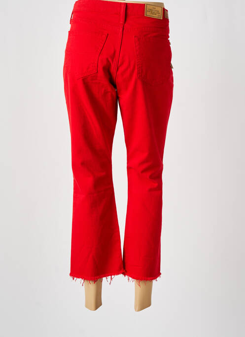 Jean coupe flare rouge RALPH LAUREN pour femme