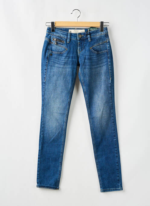 Jeans coupe slim bleu FREEMAN T.PORTER pour femme