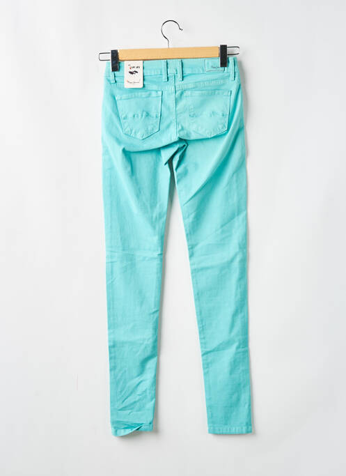 Pantalon slim bleu PEPE JEANS pour femme