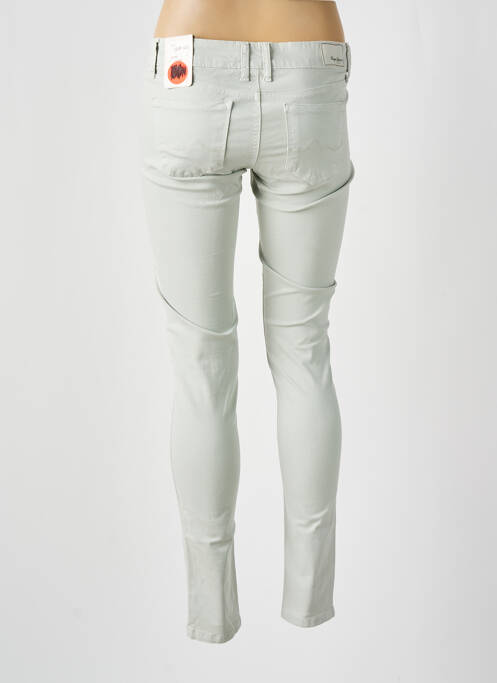 Pantalon slim gris PEPE JEANS pour femme