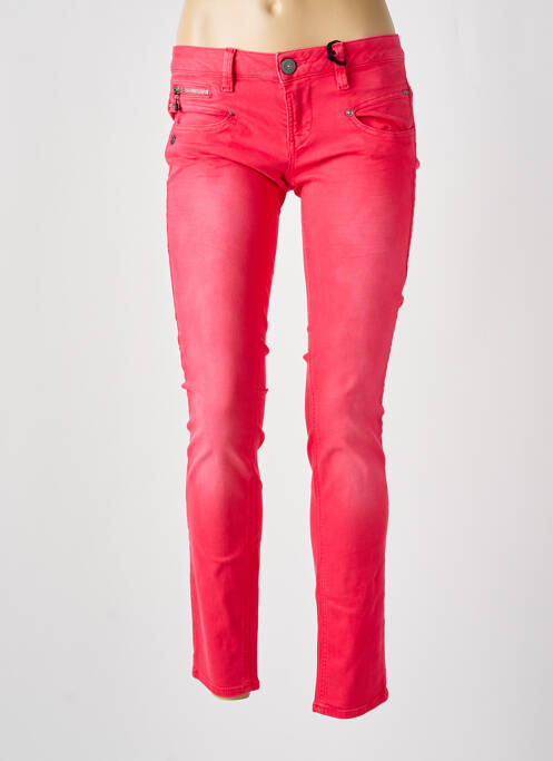 Pantalon slim rose FREEMAN T.PORTER pour femme