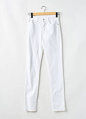 Pantalon slim skinny blanc EMPORIO ARMANI femme