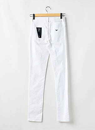 Pantalon slim skinny blanc EMPORIO ARMANI femme