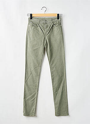 Pantalon slim poches vert EMPORIO ARMANI femme