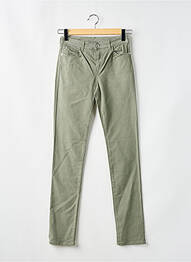 Pantalon slim poches vert EMPORIO ARMANI femme