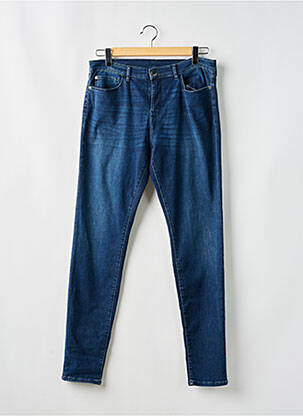 Jeans coupe slim poches bleu EMPORIO ARMANI femme