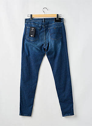 Jeans coupe slim poches bleu EMPORIO ARMANI femme