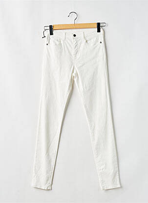 Pantalon slim poches blanc EMPORIO ARMANI femme