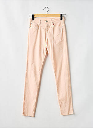 Pantalon slim poches rose EMPORIO ARMANI femme