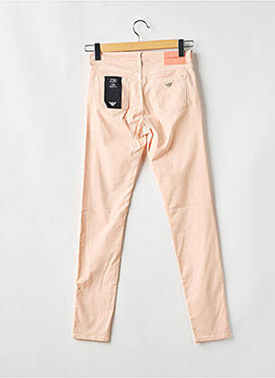 Pantalon slim poches rose EMPORIO ARMANI femme