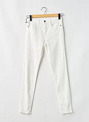 Pantalon slim blanc EMPORIO ARMANI pour femme seconde vue