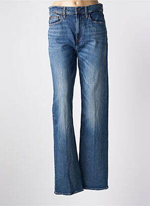 Jeans coupe droite taille haute taille haute bleu RALPH LAUREN femme