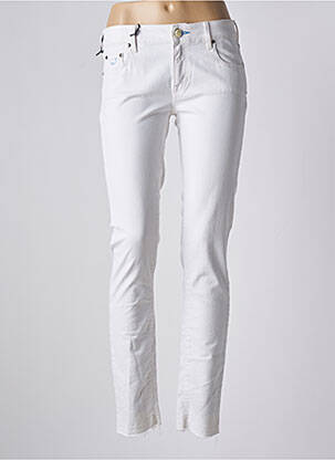 Jeans skinny taille normale taille normale blanc JACOB COHEN femme