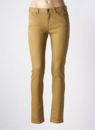 Jeans skinny taille normale taille normale beige LAB(DIP) femme