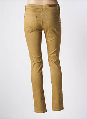 Jeans skinny taille normale taille normale beige LABDIP femme
