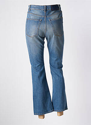 Jeans bootcut taille haute taille haute bleu ACQUAVERDE femme