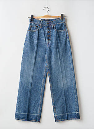 Jeans coupe large taille haute taille haute bleu RALPH LAUREN femme