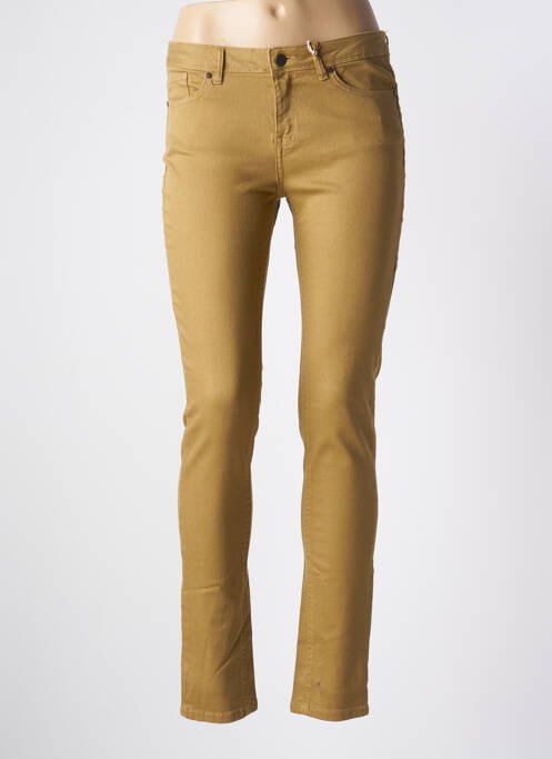 Jeans skinny taille normale taille normale beige LABDIP femme