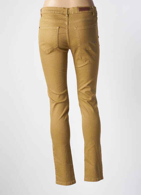 Jeans skinny taille normale taille normale beige LABDIP femme
