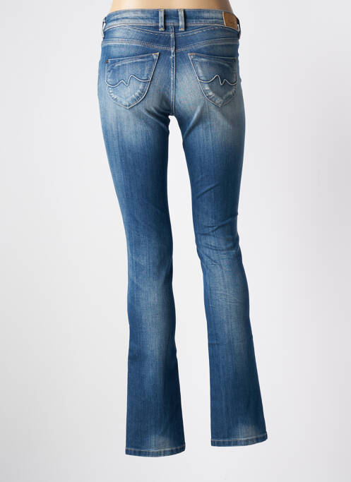 Jeans coupe droite bleu PEPE JEANS pour femme