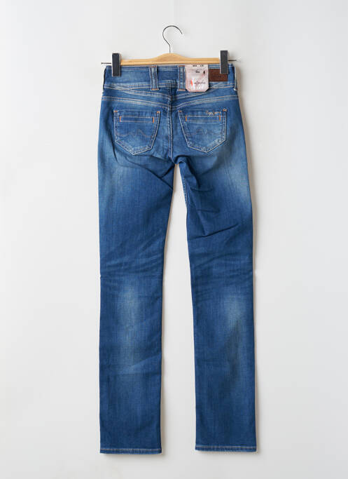 Jeans coupe droite bleu PEPE JEANS pour femme