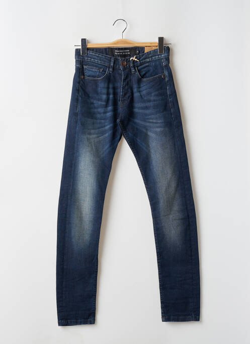 Jeans coupe slim bleu FREEMAN T.PORTER pour femme