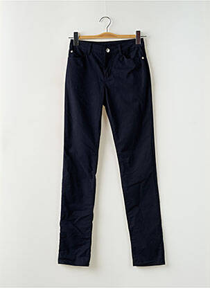 Pantalon slim poches bleu EMPORIO ARMANI femme