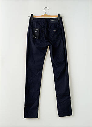 Pantalon slim poches bleu EMPORIO ARMANI femme