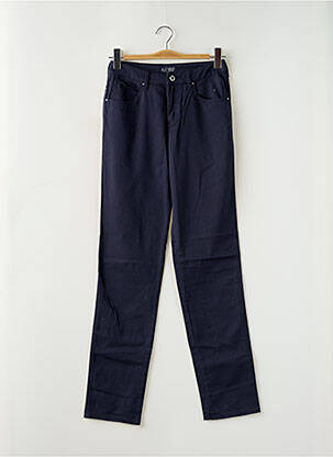 Pantalon slim poches bleu ARMANI femme