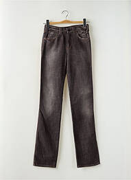 Jeans coupe slim poches marron ARMANI femme