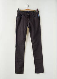Jeans coupe slim poches marron ARMANI femme