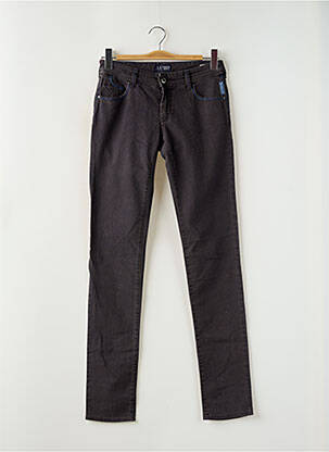 Jeans coupe slim poches marron ARMANI femme
