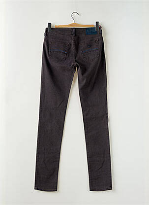 Jeans coupe slim poches marron ARMANI femme