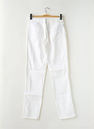Pantalon slim poches blanc ARMANI femme