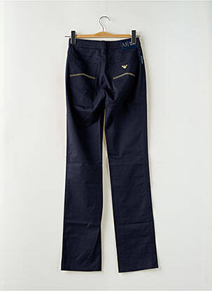 Pantalon slim poches bleu ARMANI femme