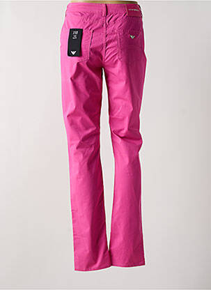 Pantalon slim poches rose EMPORIO ARMANI femme
