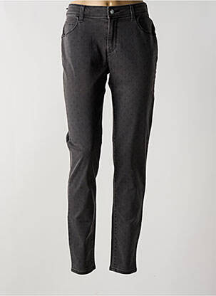 Jeans coupe slim poches gris ARMANI femme